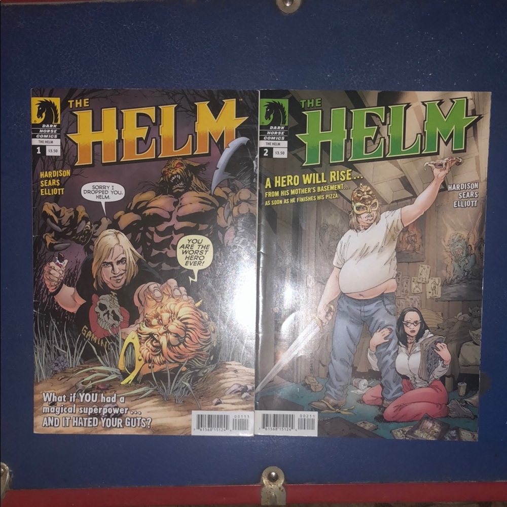 The Helm Comic Book Set